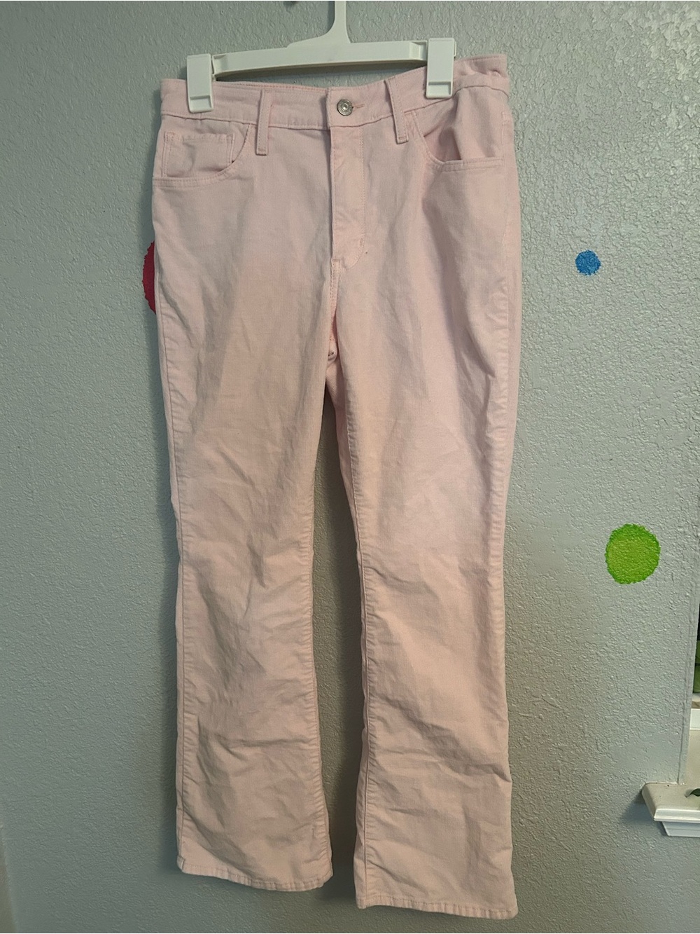 Levi's Women's Light Pink Bootcut Jeans